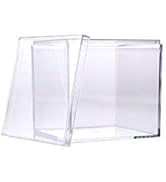 Xyloburst Clear Acrylic Plastic Square Cube Candy Party Treat Gift Display Box Boxes Containers w...