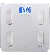 Greater Goods Digital Bathroom Body Scale, 2021 Update Measures Up to 400 Lb or 180 Kg, Basic Wei...