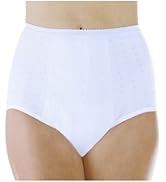 Wearever (3-Pack) Women's Maximum Absorbency Reusable Bladder Control Panties White 2XL (Fits Hip...