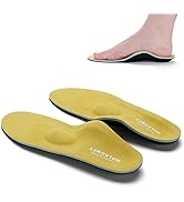 Walkomfy Full Length Orthotic Inserts Arch Support Insole, Insert for Flat Feet,Plantar Fasciitis...