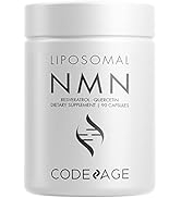 Codeage Liposomal NMN Supplement, Nicotinamide Mononucleotide, NAD precursor, Resveratrol, Betain...