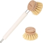 Dish Brush - White + Replacement Head