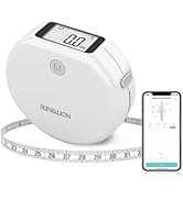 Smart Body Tape Measure, SUN&LION Accurate Body Fat Measure with APP for Weight Loss, Digital Cir...