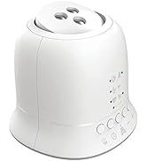 Homedics Sound Machine and Projector with 6 Soothing Sleep Sounds for Your Baby and Kids and Tilt...