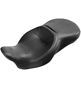 XFMT New Hammock Rider and Passenger Seat Fits Harley Touring Road King Street Glide Road Glide E...