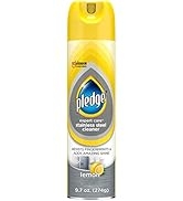 Pledge Stainless Steel Cleaner Spray, Lemon Zest, 1 Aerosol Spray, 9.7 oz