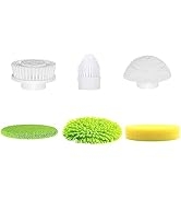 Leisch life Electric Spin Scrubber Replacement Brush Heads