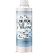 Silver Polish, Silver Cleaner (8-oz Bottle), Made in the USA | Silver Jewelry Cleaner – Gently Re...