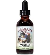 WishGarden Herbs Milk Rich with Goats Rue and Fenugreek - Herbal Lactation Support Supplement, Br...