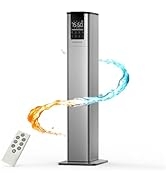 Cool and Warm Mist Humidifiers for Bedroom Large Room, YOKEKON 3.4Gal/13L Floor Humidifiers for H...