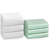 Fish Scale Microfiber Polishing Cleaning Cloths | Streak Free Easy Clean Cloth Glass Windows & Wi...