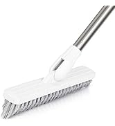 LandHope Tile Grout Brush Crevice Floor Scrub Brush 120°Rotatable Bathtub Clean Tool 9.06inches W...