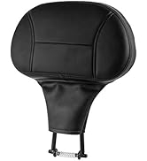 XFMT Detachable Adjustable Plug-in Driver Rider Backrest Pad For Harley Touring Road King CVO Str...