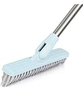 LandHope Tile Grout Brush Crevice Floor Scrub Brush 120°Rotatable Bathtub Clean Tool 9.06inches W...