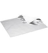 Pre Cut Insulated Foil Sandwich Wrap Sheets 14 x 16 inch - Cushion Foil Wrap, Silver, Aluminum Fo...