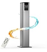 YOKEKON Warm and Cool Mist Humidifiers for Large Room Home, 3.4Gal/13L Floor Humidifiers for Home...