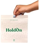 HoldOn Zipseal Sandwich Bags - Plant-based Sandwich Bags with Zip Closure