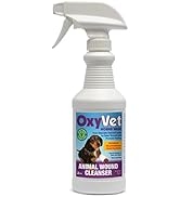 OxyVet Wound Wash | Excellent Cleansing Agent | Non-Irritating to Skin and Eyes Wound Cleanser | ...