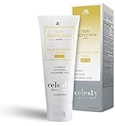 Celesty Beauty Oily Skin Sunscreen SPF 50 Face Body Moisturizer, Mineral Sun Block Protection