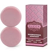 ORGANIC Kojic Acid Skin Brightening Scrub Soap- Moisturizes, Reduces the appearance of Acne Scars...