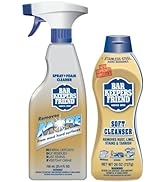 Bar Keepers Friend MORE Spray + Foam Cleaner (25.4 oz) & Soft Cleanser (26 oz)