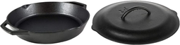 Handle Pan + Iron Lid, 12-inch