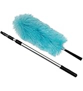 CleanAide Eurow Electrostatic Duster for Cleaning and Dusting with Adjustable 3 Section Extension...