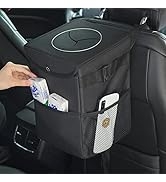 XHRING Car Trash Can Garbage Can for Ford F150 F-150 F250 F350 Super Duty Transit Explorer Bronco...