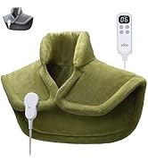 FSA HSA Eligible, iDOO Heating Pad for Neck and Shoulders and Back, Electric Heated Pad for Pain ...