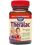 Master Supplements Granular Theralac - 1.05 oz - Multi-Strain Probiotic Powder for Optimal Gut He...