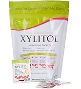 Xyloburst Xylitol Sugar-Free, Non-GMO, Gluten-Free Low Calorie Sweetener (70 4g Packets)