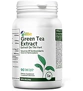 Allbe 220mg Green Tea Extract Capsules, 120mg Resveratrol & 90mg Grape Seed Extract with Viatmin ...