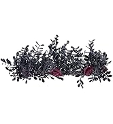 MOSTORY Artifcial Elf Floral Crown - Flower Fairy Headband Decoration Woodland Medieval Rhineston...