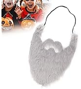 Fake Beard, Fake Beards Mustaches, Halloween Party Fake Beard Costume Facial False Beard Male Fak...