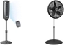 Pedestal Fan + Pedestal Fan, 18 Inch, Black