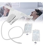 Portable Urinal, Silicone Urine Collector with Urine Catheter Bags, External Catheter for Men Mal...