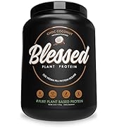 BLESSED Vegan Protein Powder - Plant Based Protein Powder Meal Replacement Protein Shake, 23g of ...