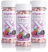 XyloBurst Mints Sugar Free Mint candies with Xylitol, Aspartame Free, Gluten Free, Vegan & Keto F...