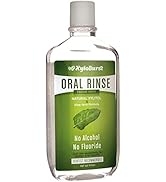 XyloBurst Fresh Breath Oral Rinse Mouth Wash with Natural Xylitol - Alcohol-Free, Fluoride Free, ...