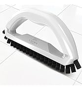 Grout Brush with Stiff Bristles: Grout Cleaning Brush to Whiten Years of Dirty Grout, Durable Har...