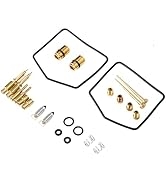 Topteng Motorcycle Carburetor Rebuild Kit fits for Honda CB360K / G-1974, CB360T-1975-1976, CL360...