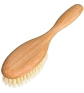 Redecker Tampico Fiber Hairbrush with Oiled Beechwood Handle, 8 inches