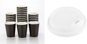 Beverage Cups + White Lid