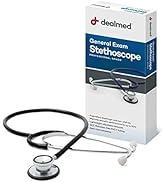 Dealmed General Exam Stethoscope – Professional Economy Dual-Head Medical Stethoscope with Lightw...