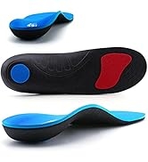 Walkomfy Plantar Fasciitis Insoles Arch Support Orthotic Inserts, Extra Support Insoles for Runni...