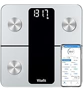 Vitafit Smart Scales for Body Weight and Fat, Weighing Professional Since 2001,Digital Wireless B...