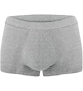 AIRCUTE Washable Absorbent Urinary Incontinence Underwear for Men, Soft Leak Proof Boxer Briefs f...