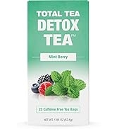 Total Tea Slimming Detox Tea Caffeine Free, Herbal Tea with Chamomile, Hibiscus Tea and Ginger Ro...