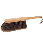 Redecker Horsehair Hand Brush with Oiled Beechwood Handle, 11-3/4-Inches