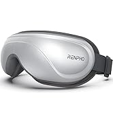 RENPHO Eyeris 2 Extended - Eye Massager with Heating Pad for Migraines, Heated Eye Mask for Relax...